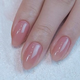 Vishine Sheer Pink Gel Nagellack ‚Äì 16ml Hautton Gel Nagellack durchscheinend LED Nagellampe Jelly Gel Nagellack Nagel-Kunst-Gel M087