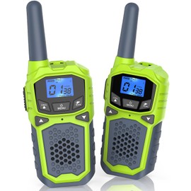 Walkie Talkies for Kids,Long Range 2 Way Radio 22CH VOX,Birthday Gift,Family Walkie Talkie for Camping Hiking Indoor Outdoor，Toys Gifts for 6-12 Years Old Boys Girls（No Batteries）