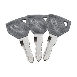 52160 194155-52160 198360-52160 lgnition Keys Replacement for John Deere 2210 2305 2320 2520 2720 4010 4100 4110 Tractor, Yanmar SC2400 SC2450 EX450 EX2900 EX3200 Tractor Equipment (3 Pack)
