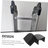 Operitacx 2pcs Ladder Protective Covers Thickened Plastic Caps for Telescopic