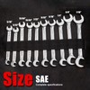 SPEEDWOX Mini Double Open End Wrench Set SAE 5/32"-7/16" 10pcs