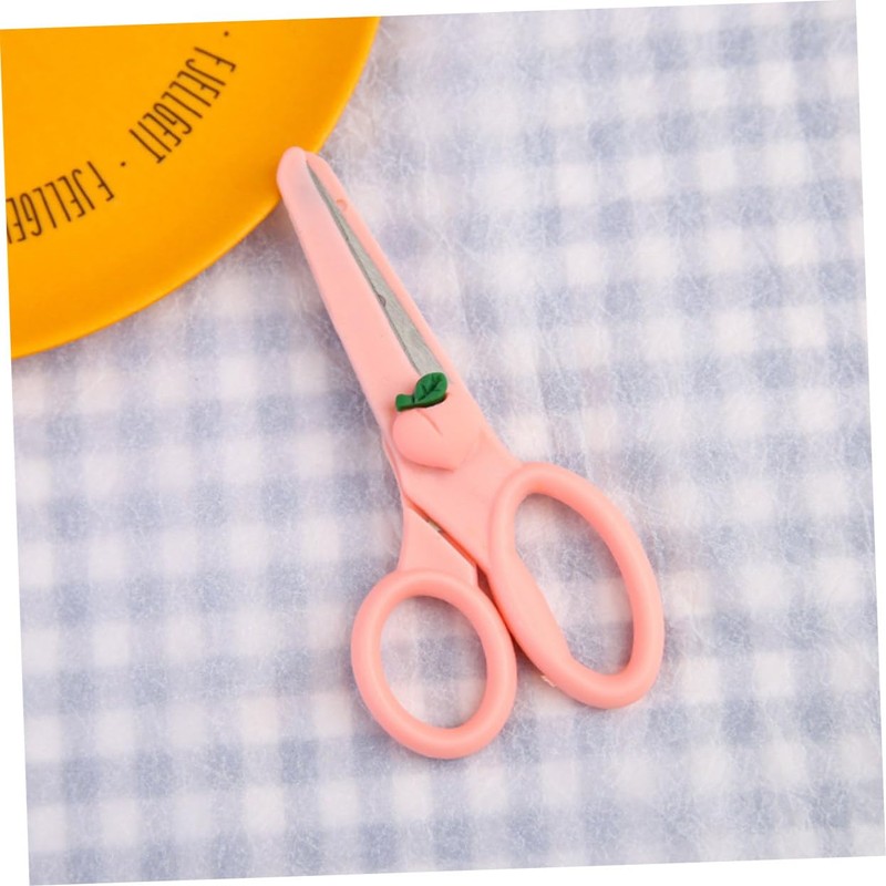 COHEALI 2sets Sturdy Craft Scissors Safe Student Scissors Paper Cutting