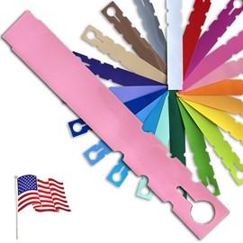 TAGKRAFTERS 7" x 1" Pink - 2,000 Pcs - Plastic Plant Tags and Labels - Wrap Around Thermal Plastic - Nursery Garden Tree Labels | Made in The USA |
