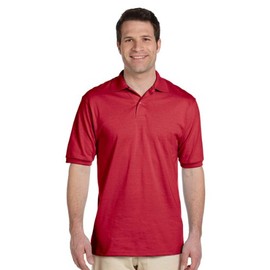 Jerzees Adult 5.6 oz. SpotShield™ Jersey Polo 2XL TRUE RED