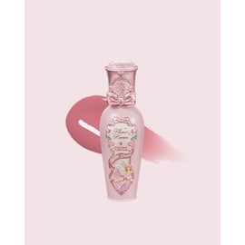 Flower Knows Midsummer Fairytales Lip Gloss-Glowy Moisturizing Coating Lip Lacquer-Hydrating Tinted Lip Oil for Girls&Women-Vegan & Cruelty Free-0.17Fl Oz(G05 Freesia)