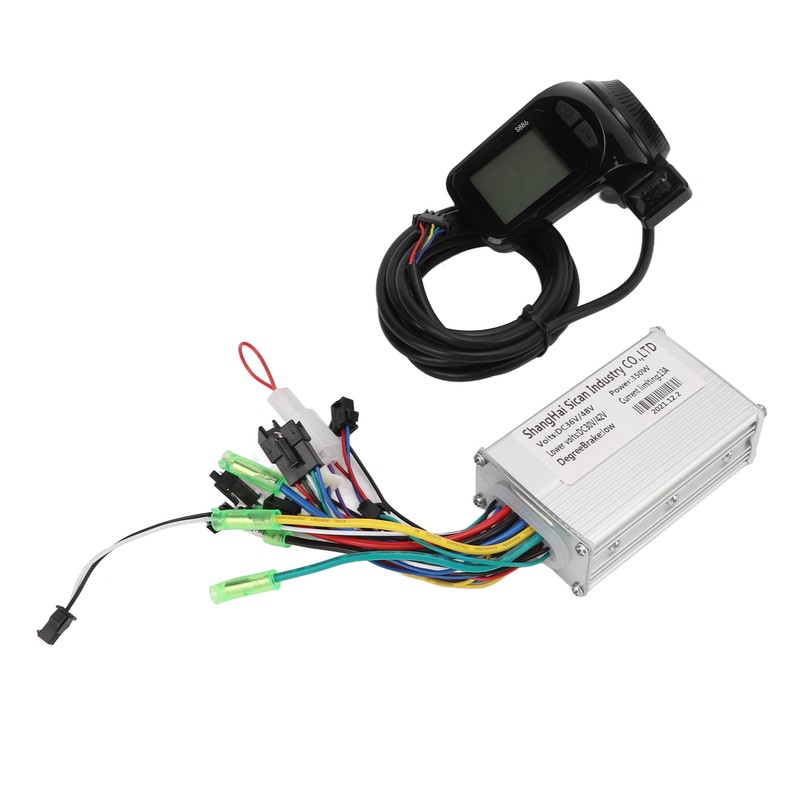36/48V 350W Brushless Motor Controller with LCD Display Panel for