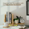 COSTA BUNNY COSTA BUNNY Adjustable Desktop Bookshelf - Sturdy Desk