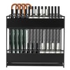 RocoReny Commercial Umbrella Stand, 2 Tier Metal Large Umbrella Storage