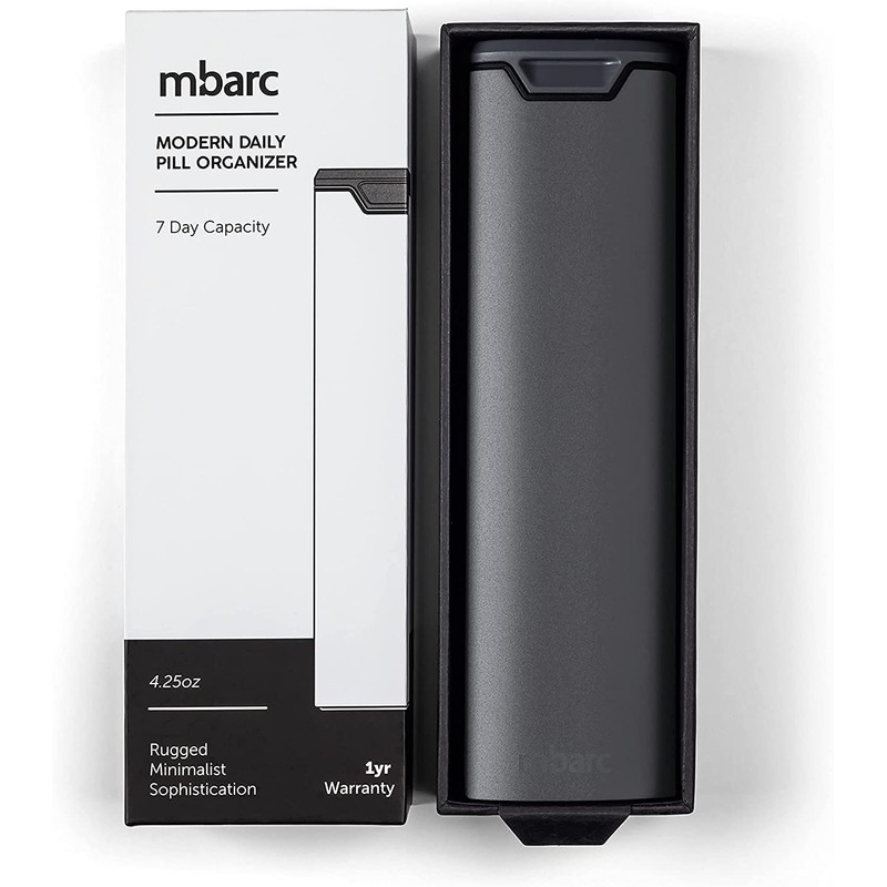 7-Day Modern Pill Organiser, Premium Style, Functional Design,Large Capacity, Moisture-Proof