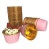 Baking Cup Liners Pink– 100pcs for Cupcakes Muffins Desserts -