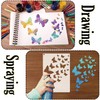 Large Butterfly Stencils for Painting A4 Butterfly Stencil Paint Stencils