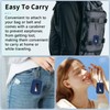 for TOZO NC3 Case Cover,NOUKAJU Earphone Protective Cover(with Carabiner +