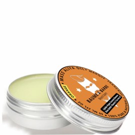 Mass Aliya Oil Bartbalsam für Herren, 100 % rein und natürlich, Pflege ohne Ausspülen, mit Shea, Argan, Jojoba, Kokosnuss und Vitamin E. Glättet, pflegt und spendet Feuchtigkeit für Bart und