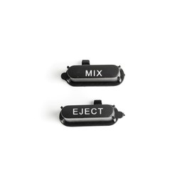 LST CD Radio Buttons Set Cover 16 Pieces Black RCD300 f VI T5