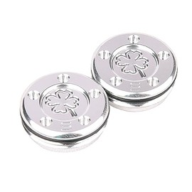 2pcs Silver Clover Golf Custom Weights for Titleist Scotty Cameron Newport Phantom Futura Golo California Putters (2x5g)