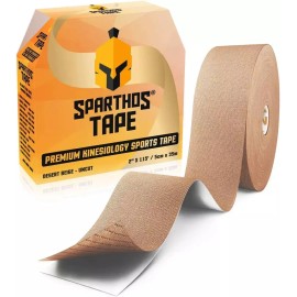 Spartos 스파르토스 키네시오리 테이프 - 벌크 대형 점보 무료 테이핑 가이드 프로 운동 스포츠 및 지원 록테이프 [Midnight Black] Spartos Kinesiology Tape - Bulk Large Jumbo Free Taping Guide Pro Exercise Sports and Support Rock Tape [Midnight Black]