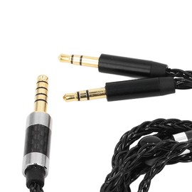 4.4mm Balanced Headphone Cable, Replacement Upgrade Cable, for AH D600, AH D7200, AH D7100, AH D9200, AH D5200, Elear, Meze 99