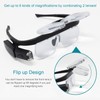 LED Head Mount Magnifier Glasses with 3 Detachable Lenses 2