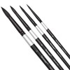 Dainayw Round Watercolor Paint Brushes 4Pcs Squirrel Hair Professional Brush