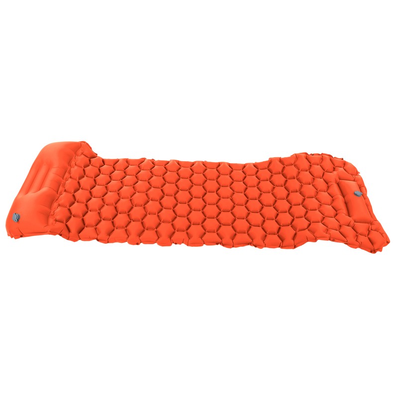 Camping Sleeping Pad Mat Foot Press Inflatable Cushion Mattress for