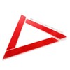 KINTRADE Car Truck Emergency Breakdown Triangle Reflective Safety Hazard Red