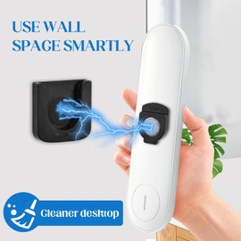 xianynow Pack of 3 Remote Control Holders, Magnetic Wall Mount for Storage, Black, Remote Control Holder Wall