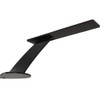 Perrine Counter Mounted Bar Support (Black) - Federal Brace -