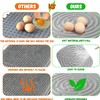4 Pcs Washable Chicken Nest Pads, Reusable Nesting Mats for
