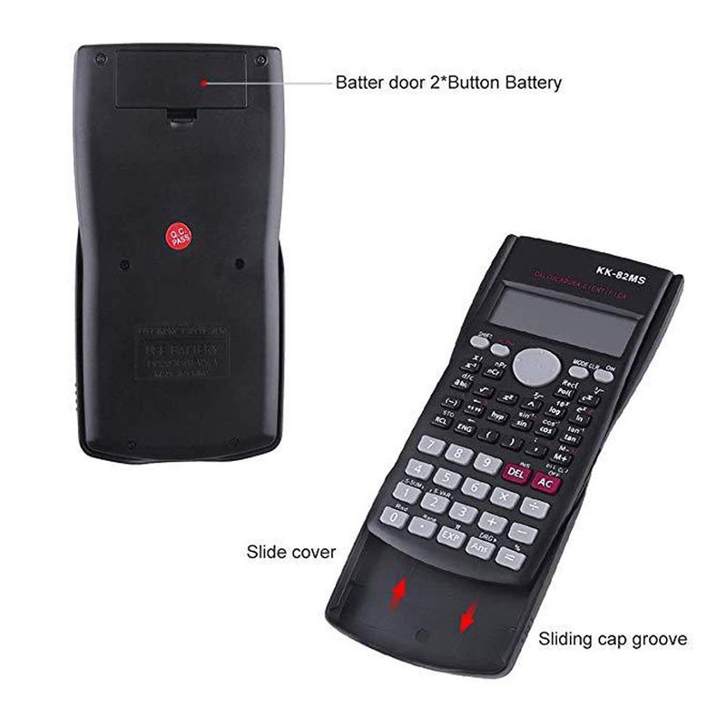 2-Line Engineering Scientific Calculator Function Calculator for Student and Teacher