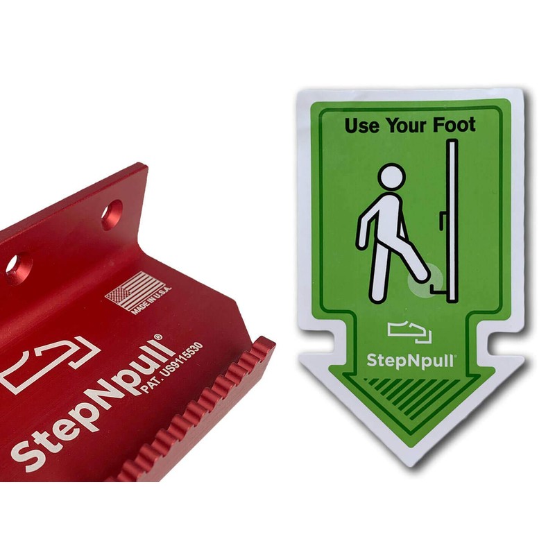 StepNpull Hands Free Door Opener - No Touch Door Foot