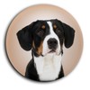 Merchandise for Fans 01 Entlebucher Mountain Dog Portrait 5 Round