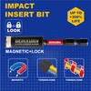 Geinxurn 2 In. Security T25 Impact Magnetic Screwdriver Bit Set,