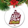 Blame Coach Runner Ornament – Cross Country & Track Team
