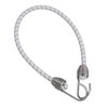 4pk 20" Bungee Rope With Stainless Steel Hooks Cords Shock