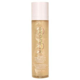 Kopari Sunglaze - Protector solar SPF 50, ligero, secado rápido, ultrafino, hecho con ácido hialurónico, establece maquillaje para un acabado hidratad
