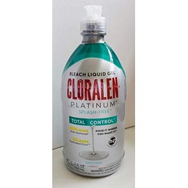 Cloralen Platinum Splash Free Bleach Liquid Gel, 20.29 fl oz