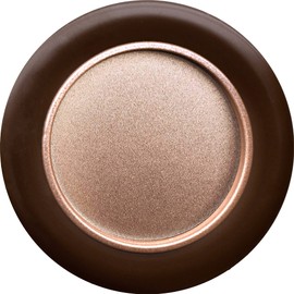 Fusuma Pull Handle, 1 Piece Brown (Brown x Light Brown), Fusuma Pull Round, Bottom Dimensions 1.9 inches (49 mm), Japanese Modern, Western-style [Easy Installation, Pull Nail Included)