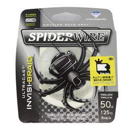Spider Wire SCUC50IB-125 Linea Ultra Cast Invisibraid, 50 lbs, 125 yds