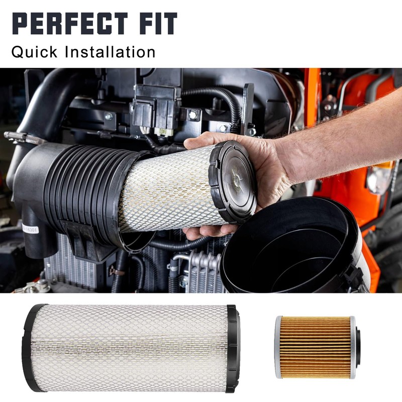 LOCOPOW 715900422 Air Filter 420956123 Oil Filter for Can am