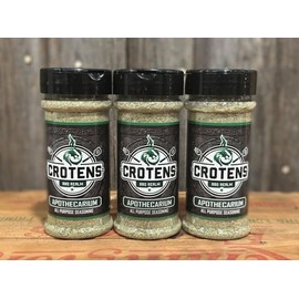 Apothecarium BBQ Seasoning by Croten's BBQ Realm – Ultimate All-Natural Spice Blend for Grilling, Smoking, and Roasting – Chicken, Pork, Fish, and Vegetable Seasoning – 4oz