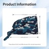 Navy Blue Camo Camouflage Cool Unisex Adjustable Surgical Sweatband -