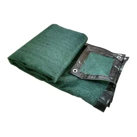 RASCHEL Malla Sombra 4x3 Mts, 90% Verde Raschel *listo Para Colocar*