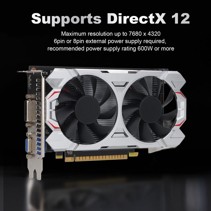 Gaming Graphics Card GTX650TI 2GB DDR5 128BIT High Efficiency Silent