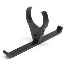 Rugged Radios Billet Machined Dual Headset Hanger with Bar Mount - 1.75" Tube Diameter Bar Mount