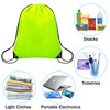 Grneric 24Pcs Drawstring Backpack Bulk Cinch Bag, Polyester Drawstring Bags