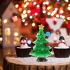 OKUMEYR 30pcs Craft Christmas Tree Mini Christmas Tree Christmas Accessories