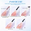 Polvo de Uñas Cromado Holográfico Espejo de Dona Glaseada Aurora