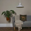 Retro Style Grey Metal Easy Fit Ceiling Pendant Light Shade