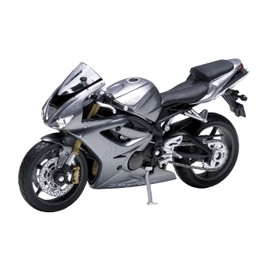 Welly DieCast Modell Motorrad Triumph Daytona 675 grau Motorradmodell 1:18