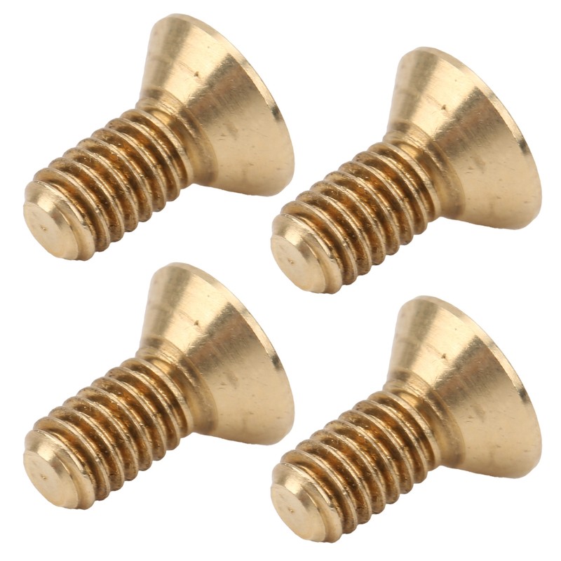50Pcs Flat Hex Socket Screw Copper Countersunk Head Fastener Hardware